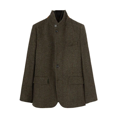 Loro Piana Peachtree Single-Breasted Pocket Collar Jacket FAN3951F4W4