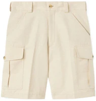 Loro Piana Plain Beige Straight-Leg Casual Shorts for Men FAN8833-A0F6 Loro Piana Plain Beige Straight-Leg Casual Shorts for Men FAN8833-A0F6