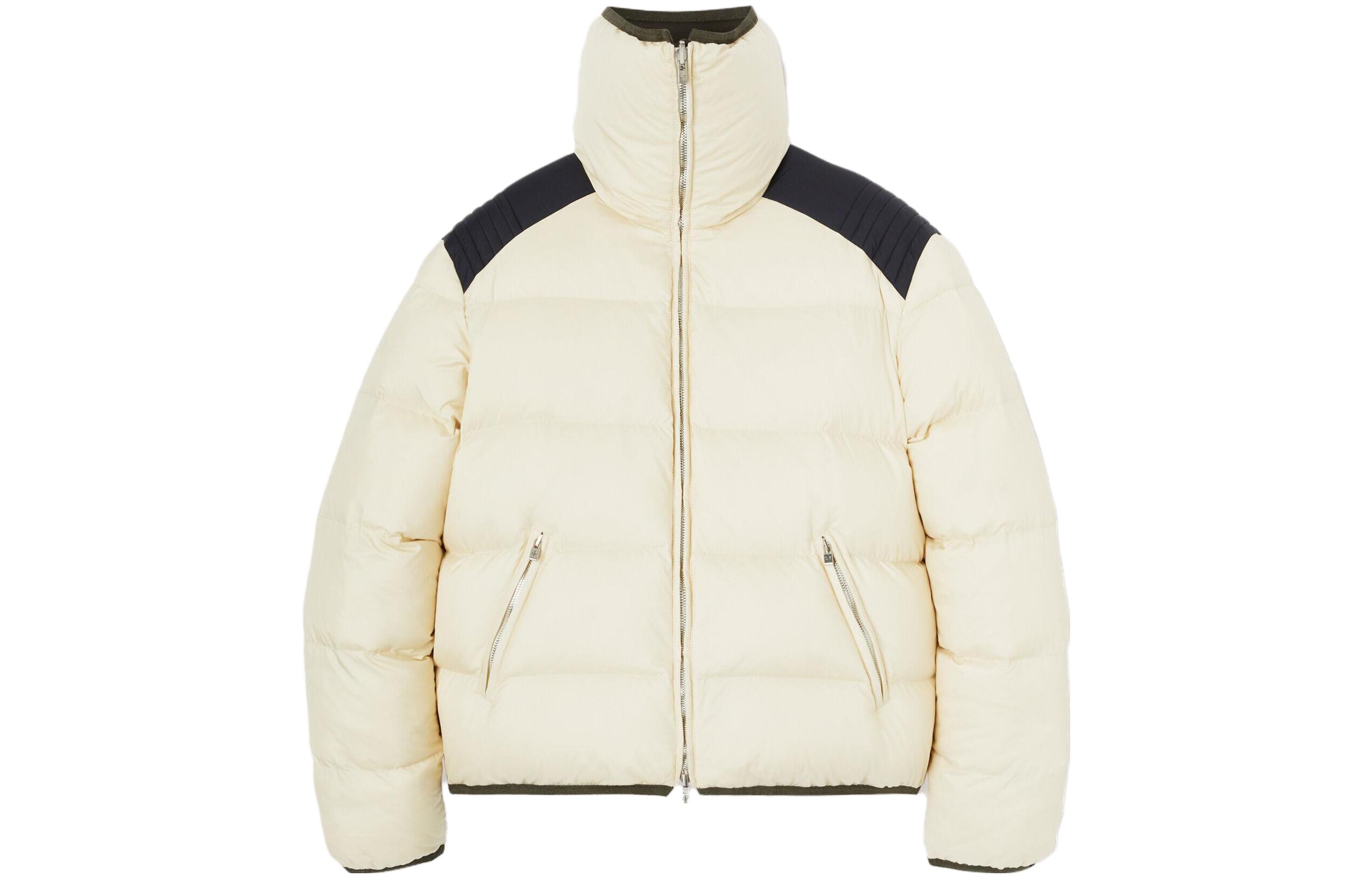 Loro Piana Reversible Down Jacket Hoodie in Solid Dark Gray FAN5108-B3RM