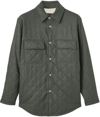Loro Piana Shonai Quilted Long Sleeve Jacket Green Outerwear FAN9982-50XC Buy Loro Piana Shonai Quilted Long Sleeve Jacket Green Outerwear FAN9982-50XC