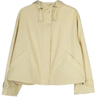 Loro Piana Solid Color Beige Zip-Up Hoodie Jacket Long Sleeve FAM4307-207U Loro Piana Solid Color Beige Zip-Up Hoodie Jacket Long Sleeve FAM4307-207U