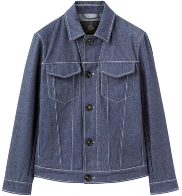 Loro Piana Solid Color Button-Up Jacket in Surge Blue FAN9984-W13K Buy Loro Piana Solid Color Button-Up Jacket in Surge Blue FAN9984-W13K