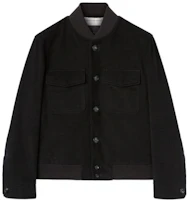 Loro Piana Solid Color Single-Breasted Slim Fit Long Sleeve Jacket Black Men FAN9977-H0KW Loro Piana Solid Color Single-Breasted Slim Fit Long Sleeve Jacket Black Men FAN9977-H0KW