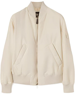 Chaqueta Loro Piana Color Sólido con Cremallera y Cuello Tipo Béisbol FAN5740-1230 Buy Chaqueta Loro Piana Color Sólido con Cremallera y Cuello Tipo Béisbol FAN5740-1230