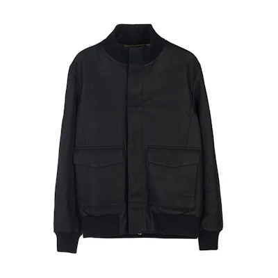 Loro Piana Solid Color Zip-Up Jacket Black FAM3783-MB97