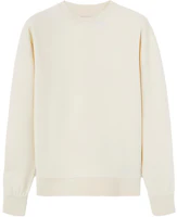 Loro Piana Solid Crewneck Casual Pullover Sweatshirt Men’s Vanilla Ivory FAN5394-106I Loro Piana Solid Crewneck Casual Pullover Sweatshirt Men’s Vanilla Ivory FAN5394-106I