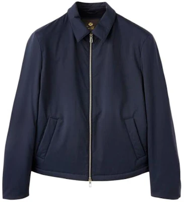 Loro Piana Solid Navy Blue Long Sleeve Jacket FAN9994-WH52 Buy Loro Piana Solid Navy Blue Long Sleeve Jacket FAN9994-WH52