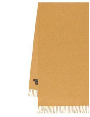Loro Piana Solid Yellow Cashmere Scarf for Men FAO377420DX Buy Loro Piana Solid Yellow Cashmere Scarf for Men FAO377420DX
