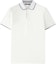Buy Loro Piana SS23 Polo Slim Fit de Rayas Manga Corta Blanca. FAI49031005