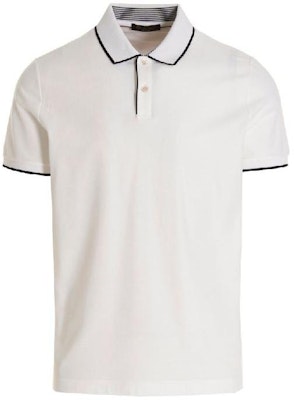 Loro Piana SS23 Polo Slim Fit de Rayas Manga Corta Blanca. FAI49031005 Order Loro Piana SS23 Polo Slim Fit de Rayas Manga Corta Blanca. FAI49031005