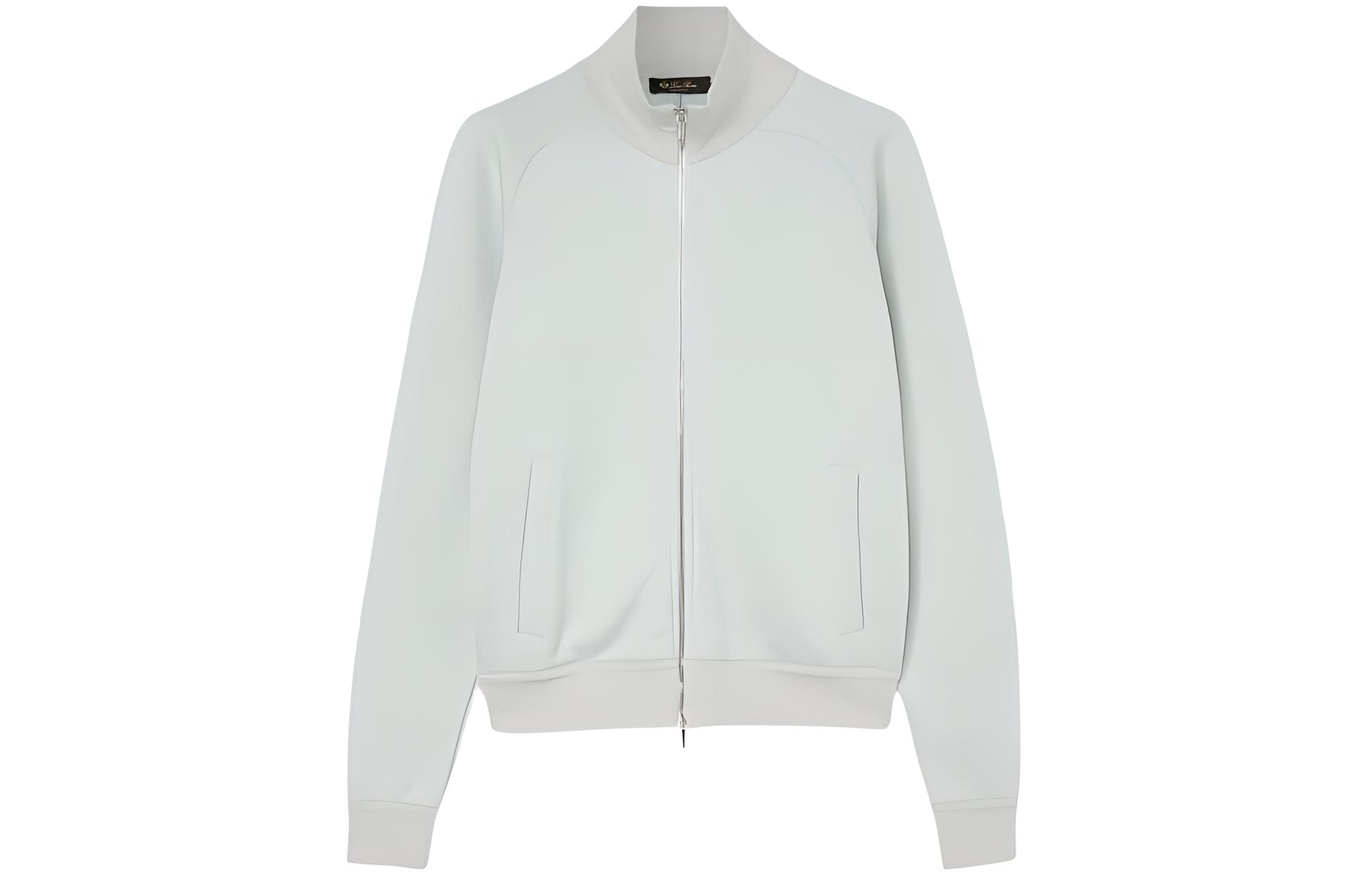 Loro Piana SS24 Green Zip-Up Casual Long-Sleeve Jacket FAO110050ZZ