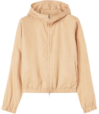 Loro Piana SS24 Solid Hooded Long-Sleeve Jacket in Ginseng Light Yellow FAO0019E0B5 Buy Loro Piana SS24 Solid Hooded Long-Sleeve Jacket in Ginseng Light Yellow FAO0019E0B5