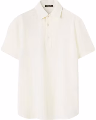 Loro Piana SS26 米色羅紋針織短袖鈕扣Polo衫 FAP9959-20BA Buy Loro Piana SS26 米色羅紋針織短袖鈕扣Polo衫 FAP9959-20BA