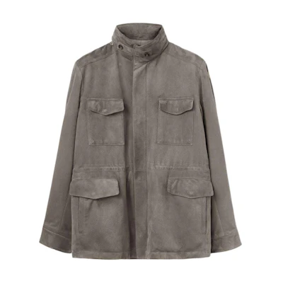 Loro Piana Traveller Jacket Solid Color Zip Pocket Jacket for Men FAO0979-H0PV
