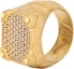 Buy Cincin LOUIS VUITTON 2024 Emas Kuning Lelaki Retro dengan Batu Cubic Zirconia M1543M