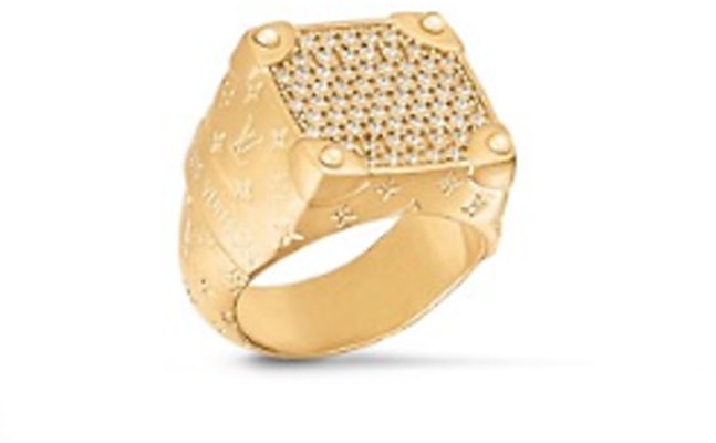 Cincin LOUIS VUITTON 2024 Emas Kuning Lelaki Retro dengan Batu Cubic Zirconia M1543M Order Cincin LOUIS VUITTON 2024 Emas Kuning Lelaki Retro dengan Batu Cubic Zirconia M1543M