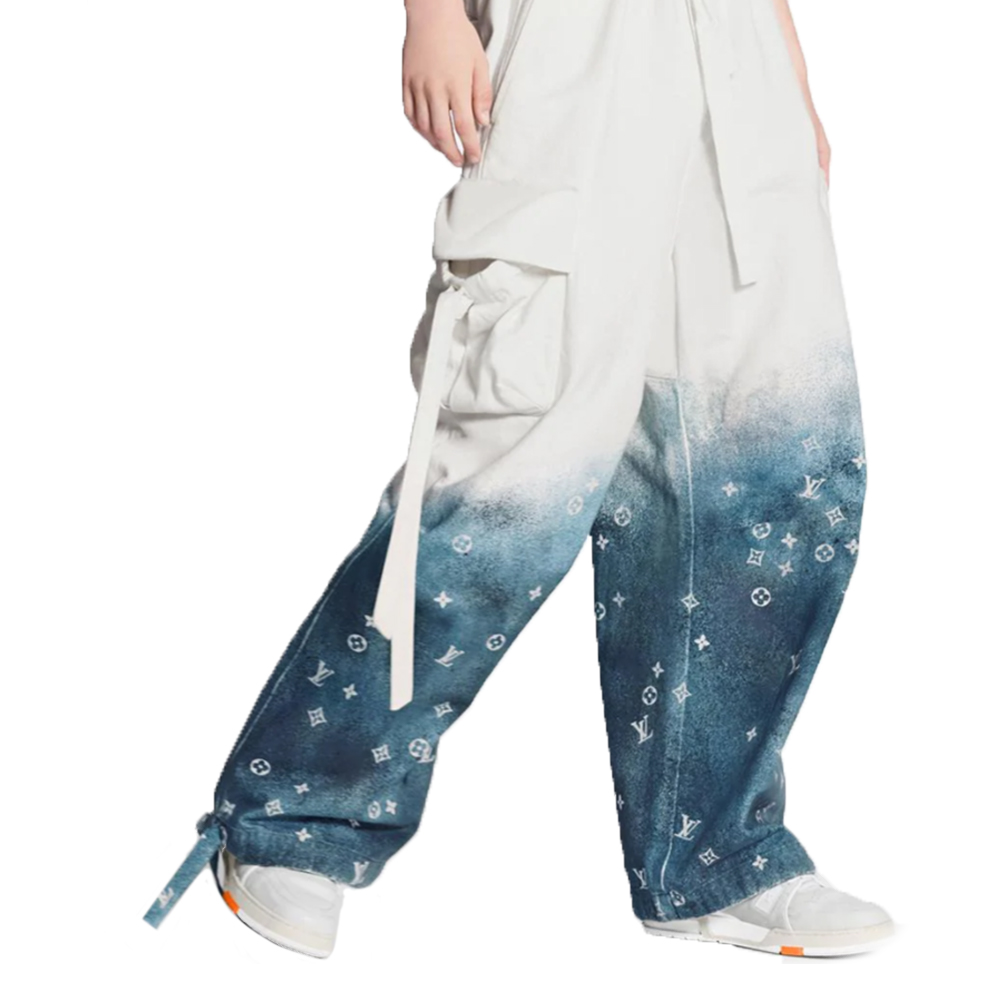 LOUIS VUITTON 3D Pocket Cargo Jeans White 1A5VYM 圖 5