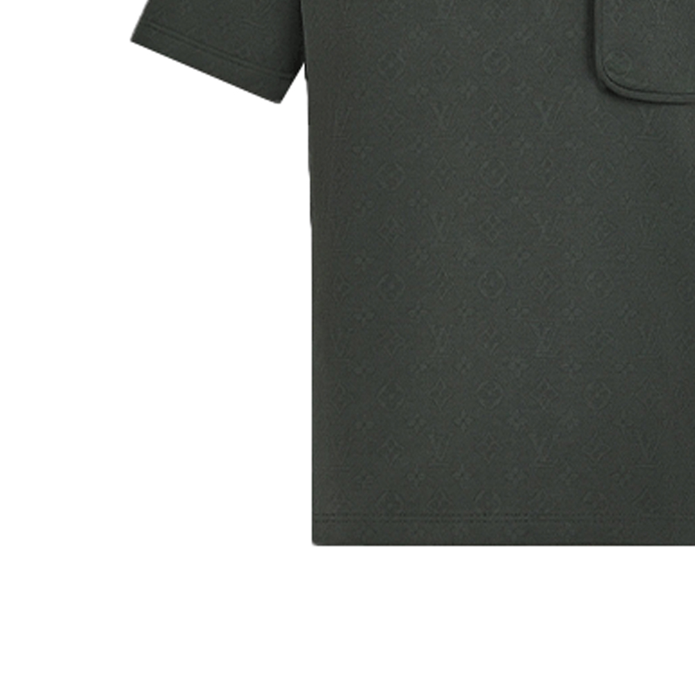 Louis Vuitton 3D Pocket Crewneck T-Shirt Khaki Green . 1A8WN5 圖 7