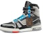 Louis Vuitton 408 Paris High Top Sneakers 'Hitam Kelabu Biru' 1A7RWZ