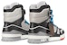 Louis Vuitton 408 Paris High Top Sneakers 'Hitam Kelabu Biru' 1A7RWZ