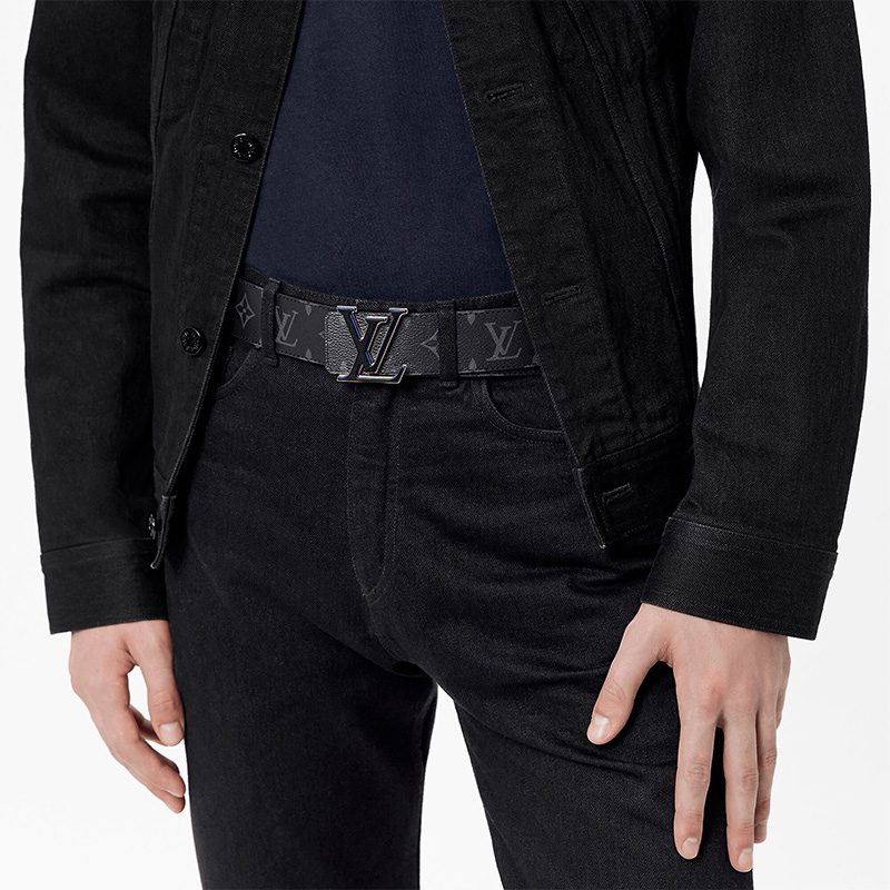 Purchase 路易威登 4公分寬皮革皮帶附針扣 M0341