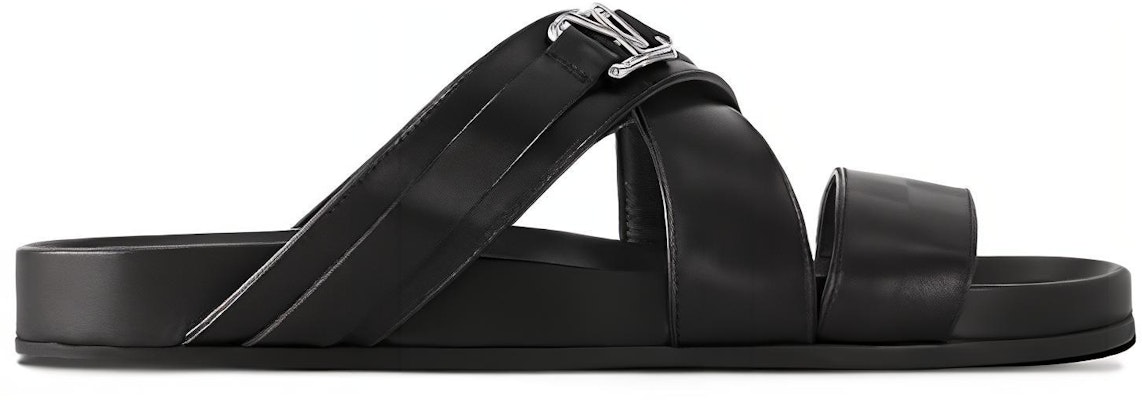 Louis Vuitton 'Sandal Hitam Open-Toe Nyaman' 1A7WCU Order Louis Vuitton 'Sandal Hitam Open-Toe Nyaman' 1A7WCU