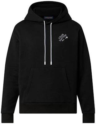 路易威登 黑色連帽衫 長袖 帶有經典印花標誌款式 1AATQV Buy 路易威登 黑色連帽衫 長袖 帶有經典印花標誌款式 1AATQV