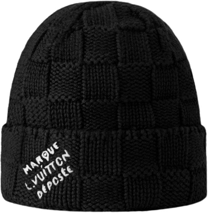 louis-vuitton-black-knitted-logo-wool-beanie-m92739