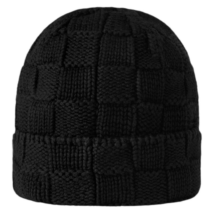 Shop 루이 비통 블랙 니트 로고 울 비니 m92739