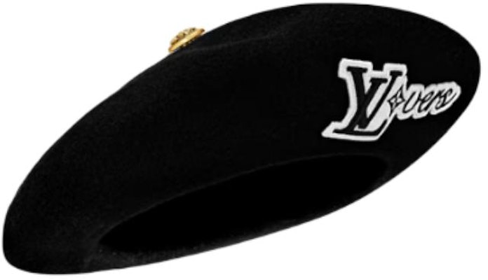 BOINA DE LANA NEGRA LOUIS VUITTON CON PATRÓN DE LOGO 2024 PRIMAVERA TEMPRANA. M7402A Order BOINA DE LANA NEGRA LOUIS VUITTON CON PATRÓN DE LOGO 2024 PRIMAVERA TEMPRANA. M7402A