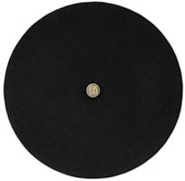 Shop 路易威登 2024早春黑色羊毛品牌Logo圖案貝雷帽 M7402A