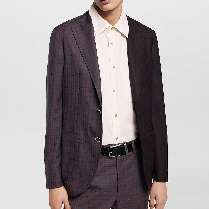 LOUIS VUITTON  Black Leather Belt with Fishnet Pattern 3.5CM Wide. M4020T 圖 5