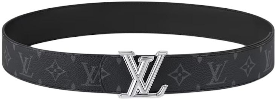ルイヴィトン ブラックレザーベルト ロゴプリント&メタルバックル 幅4CM M8846T Lookbook ルイヴィトン ブラックレザーベルト ロゴプリント&メタルバックル 幅4CM M8846T