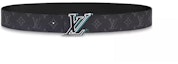 Lookbook LOUIS VUITTON Black Monogram Logo Belt - 4cm Wide M0719