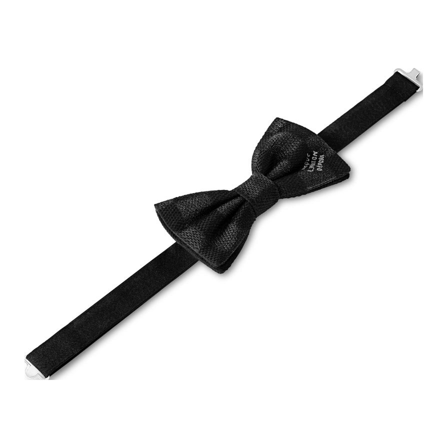 Lookbook 路易威登 黑色絲質Logo領帶 M94796