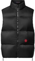 Order LOUIS VUITTON Black Sleeveless Vest with Logo Badge. 1AFBBD