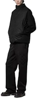 Lookbook LOUIS VUITTON Black Sleeveless Vest with Logo Badge. 1AFBBD