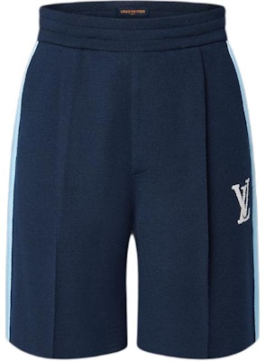LOUIS VUITTON Shorts Casual Azul de Logo Estampado Cintura Alta Ajuste Suelto. 1AFPXN Order LOUIS VUITTON Shorts Casual Azul de Logo Estampado Cintura Alta Ajuste Suelto. 1AFPXN