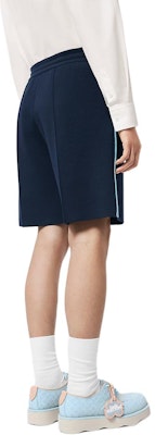 LOUIS VUITTON Shorts Casual Azul de Logo Estampado Cintura Alta Ajuste Suelto. 1AFPXN Shop LOUIS VUITTON Shorts Casual Azul de Logo Estampado Cintura Alta Ajuste Suelto. 1AFPXN
