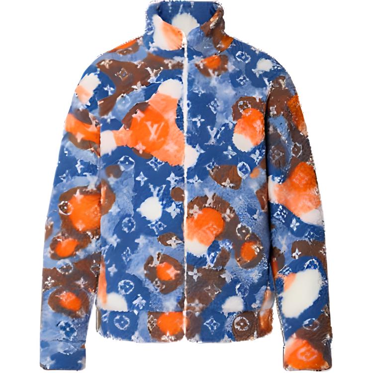 Order Chaqueta de Terciopelo Azul Monogram Louis Vuitton. 1AAU8L