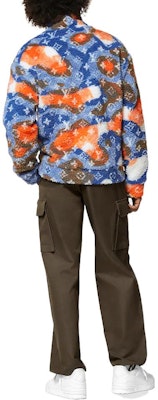 Chaqueta de Terciopelo Azul Monogram Louis Vuitton. 1AAU8L Shop Chaqueta de Terciopelo Azul Monogram Louis Vuitton. 1AAU8L