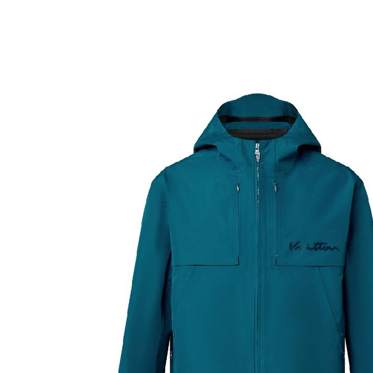 Details for Louis Vuitton  Blue Monogram Print Zip-Up Hoodie Jacket. 1AF942