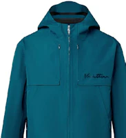 Details for Louis Vuitton Blue Monogram Print Zip-Up Hoodie Jacket. 1AF942