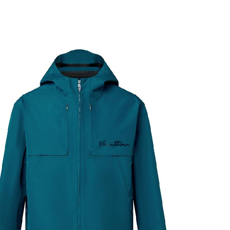 Sizing Louis Vuitton  Blue Monogram Print Zip-Up Hoodie Jacket. 1AF942