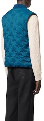 路易威登 藍色素色拉鍊無袖背心 1AFADW Lookbook 路易威登 藍色素色拉鍊無袖背心 1AFADW