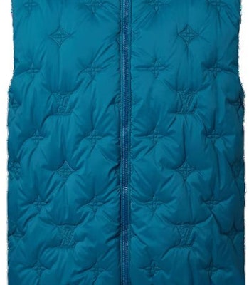 路易威登 藍色素色拉鍊無袖背心 1AFADW Shop 路易威登 藍色素色拉鍊無袖背心 1AFADW