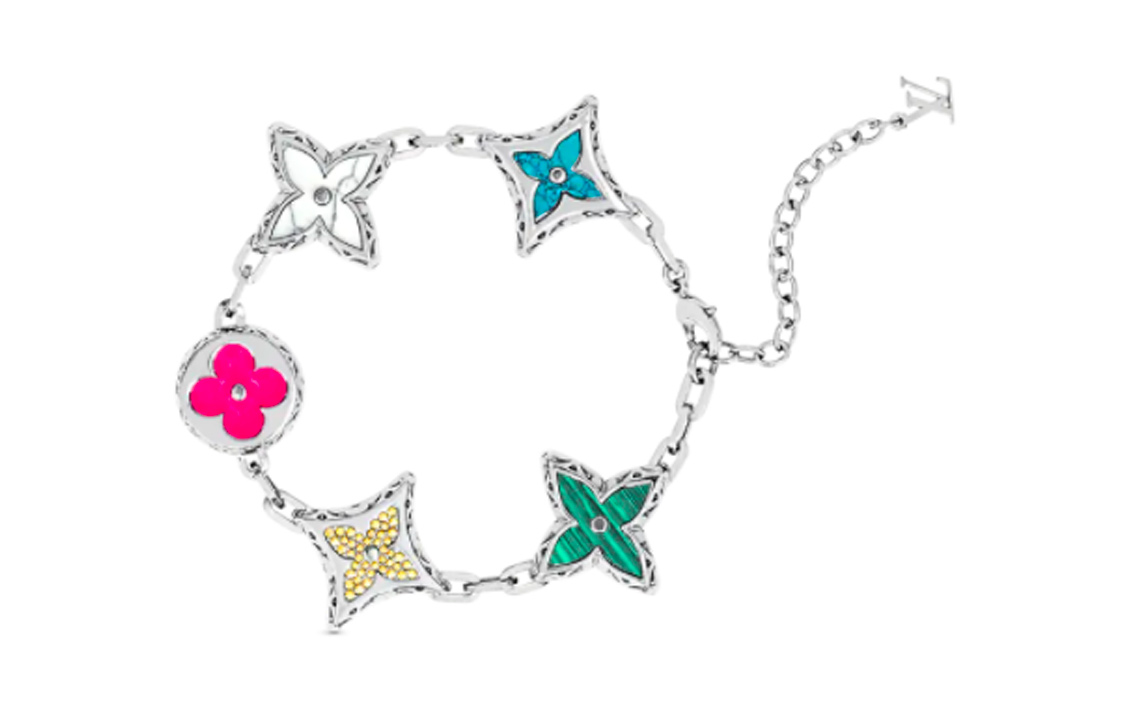 Lookbook Pulsera Minimalista de Metal de Moda LOUIS VUITTON Casual. m0955a