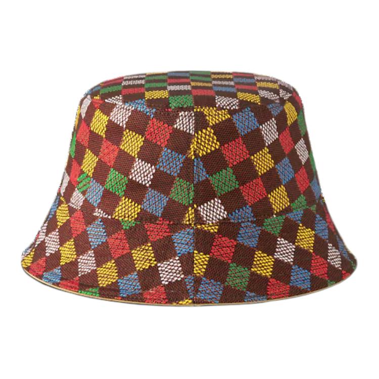 Lookbook LOUIS VUITTON Topi Ember Kotak Katun Multicolor. M5053