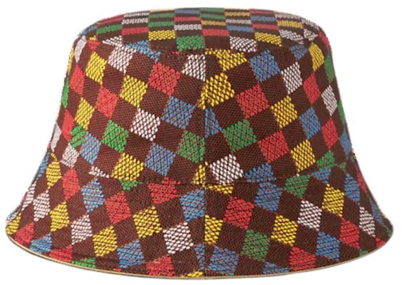 Topi Baldi Kapas Louis Vuitton Corak Kotak Pelbagai Warna. M5053 Lookbook Topi Baldi Kapas Louis Vuitton Corak Kotak Pelbagai Warna. M5053