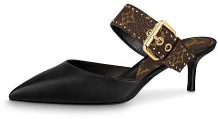 Louis Vuitton ''Mules à Talon Kitten avec Boucle Monogram Classique'' 1A8O2K Buy Louis Vuitton ''Mules à Talon Kitten avec Boucle Monogram Classique'' 1A8O2K